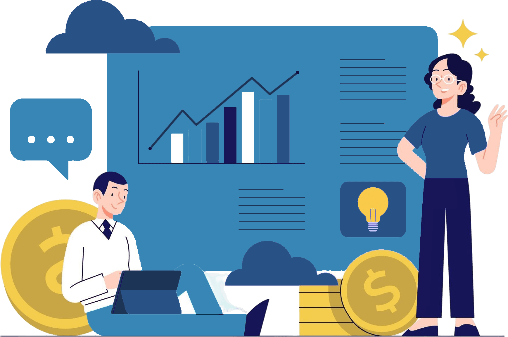 Contact Us Illustration